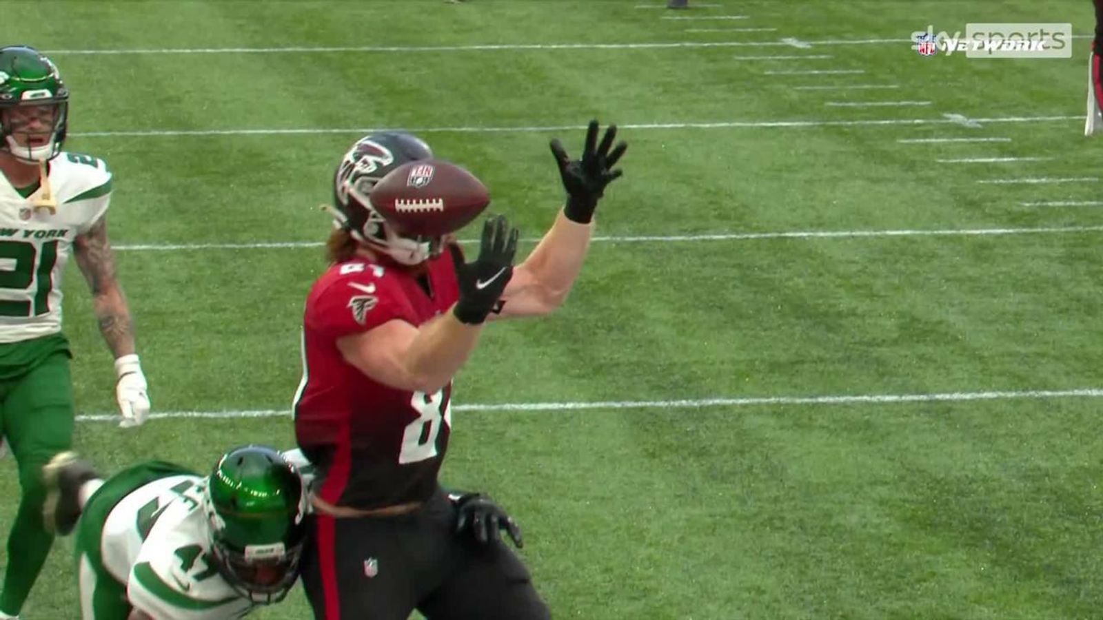 Nfl Riot Falcons running riot after Hurst scores | NFL News | Sky Sports