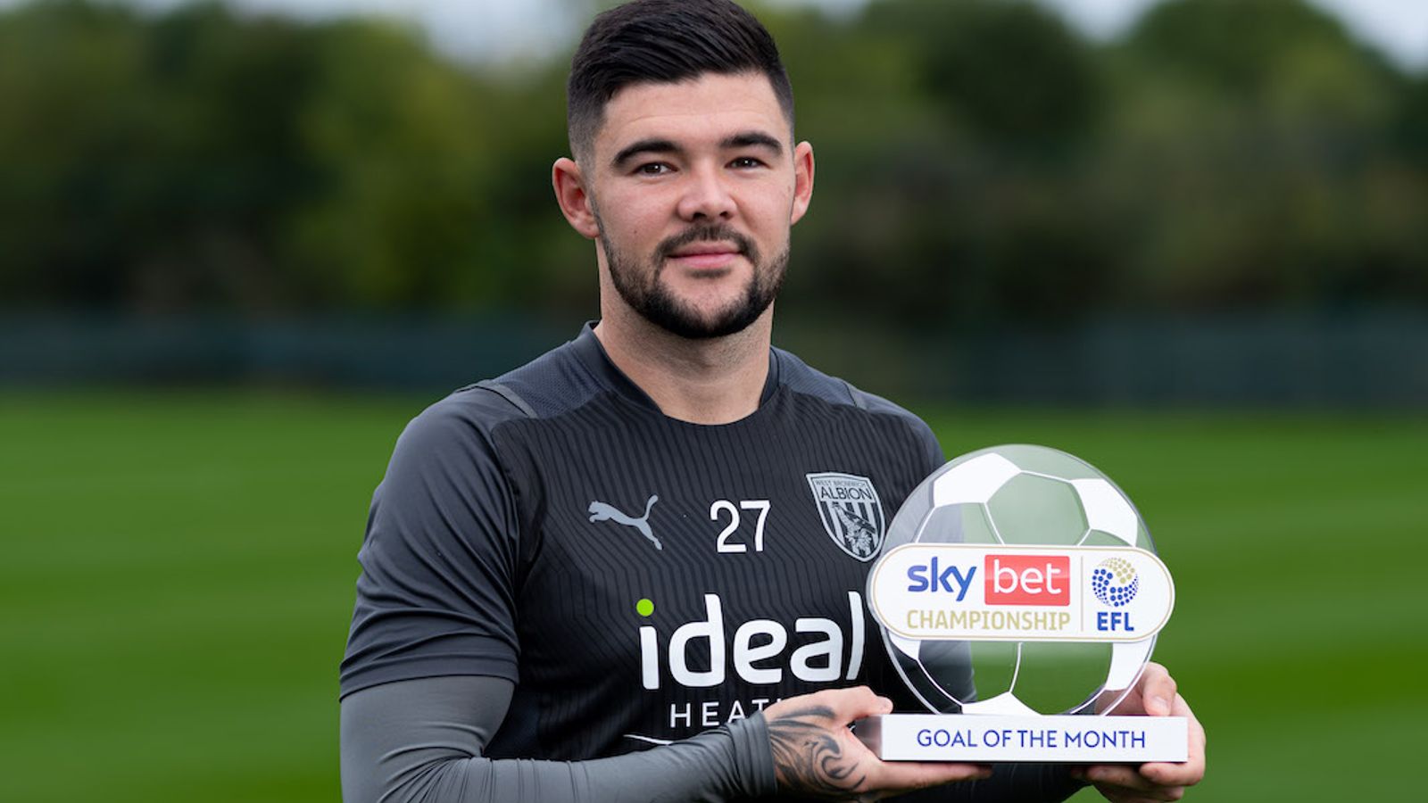 West Brom's Alex Mowatt wins Sky Wager Championship Purpose of the Month award for September