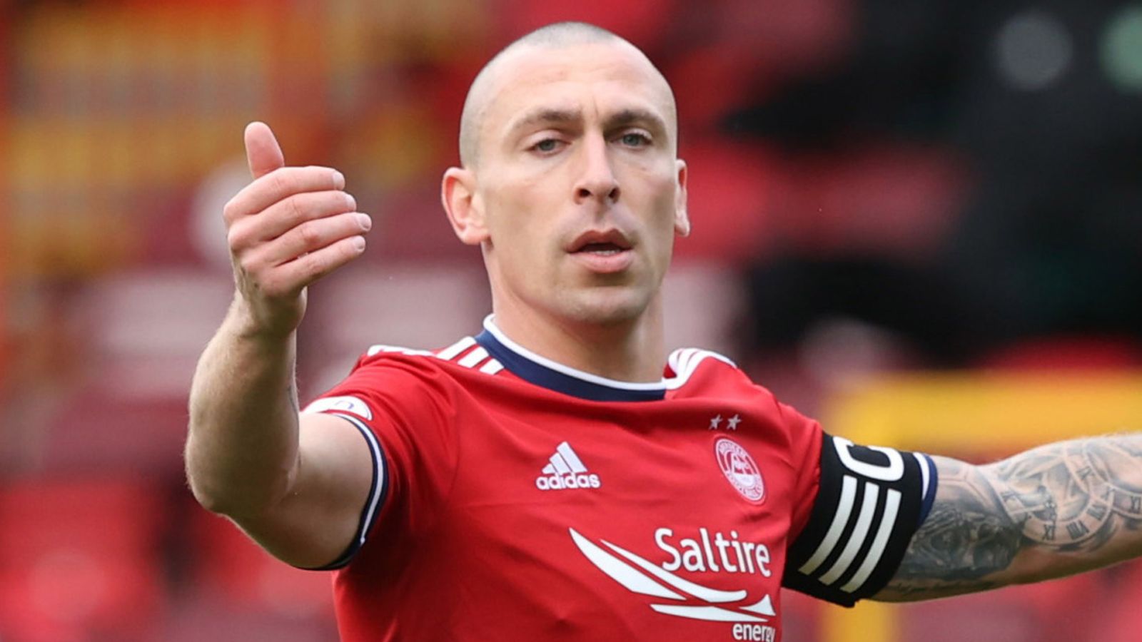 Scott Brown leaves Aberdeen to pursue coaching career after nine months at Pitto..