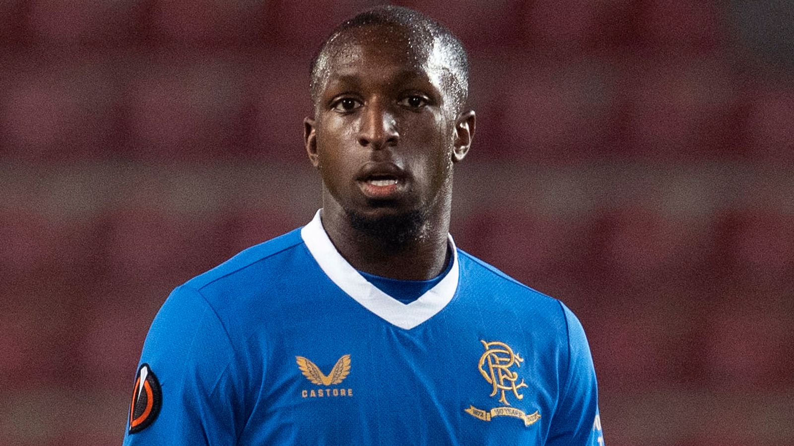 Rangers' Glen Kamara is booed then sent off during defeat to Sparta Prague, Europa League