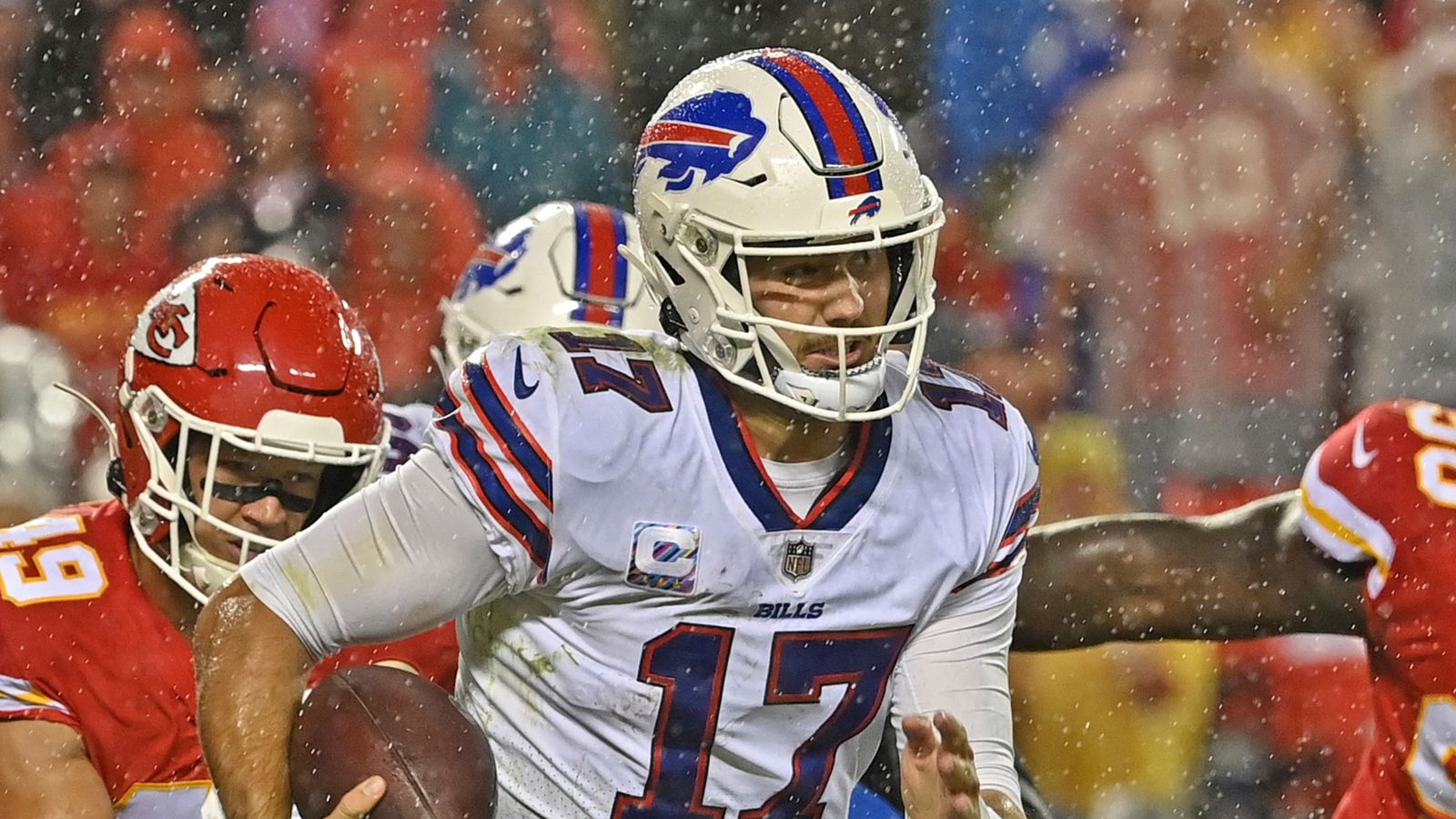Buffalo Bills 3820 Kansas City Chiefs Bills lengthy rain