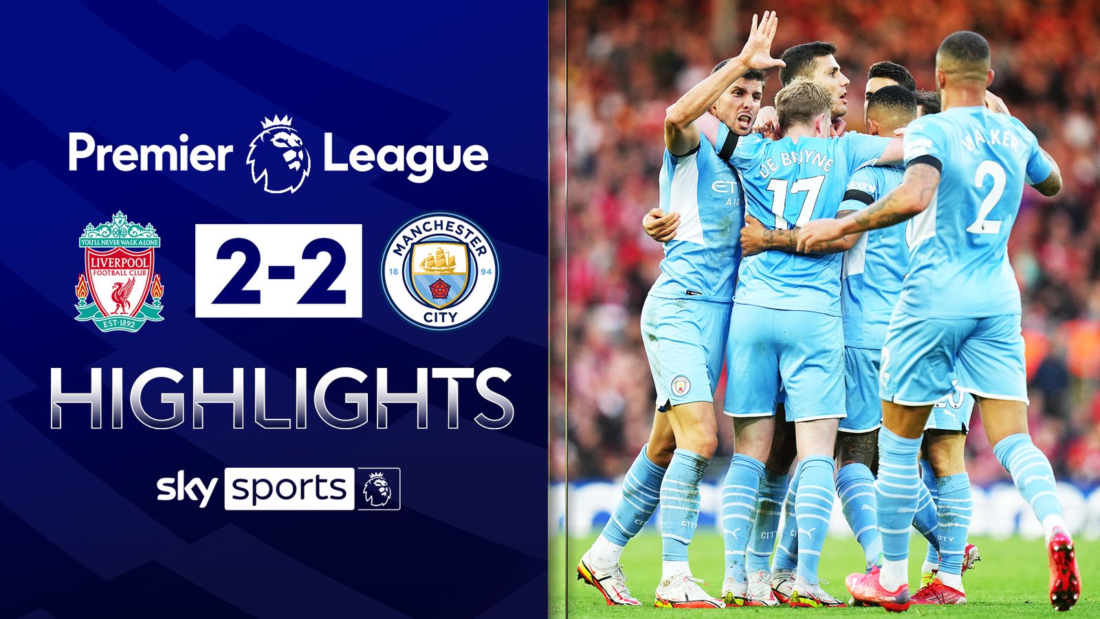 Manchester City vs Liverpool among Premier League fixtures