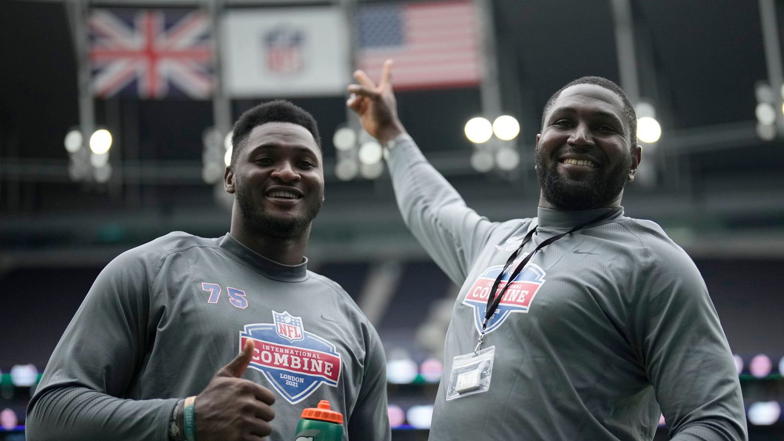 OUR PLAYERS AT THE NFL INTERNATIONAL COMBINE 