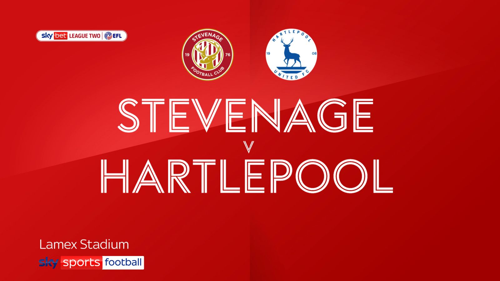 Report: Hartlepool United 1-1 Stevenage - News - Stevenage
