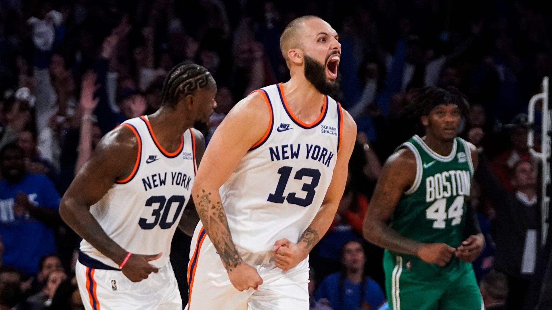 Knicks edge Celtics in double OT thriller