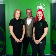Danielle Titmuss-Morris (R) will lead the new-look Celtic Dragons as their new head coach