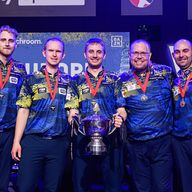Team Europe produced a stunning comeback to defeat Team USA 18-17 and reclaim the Weber Cup (Photo courtesy of Taka Wu/Matchroom Multi Sport)