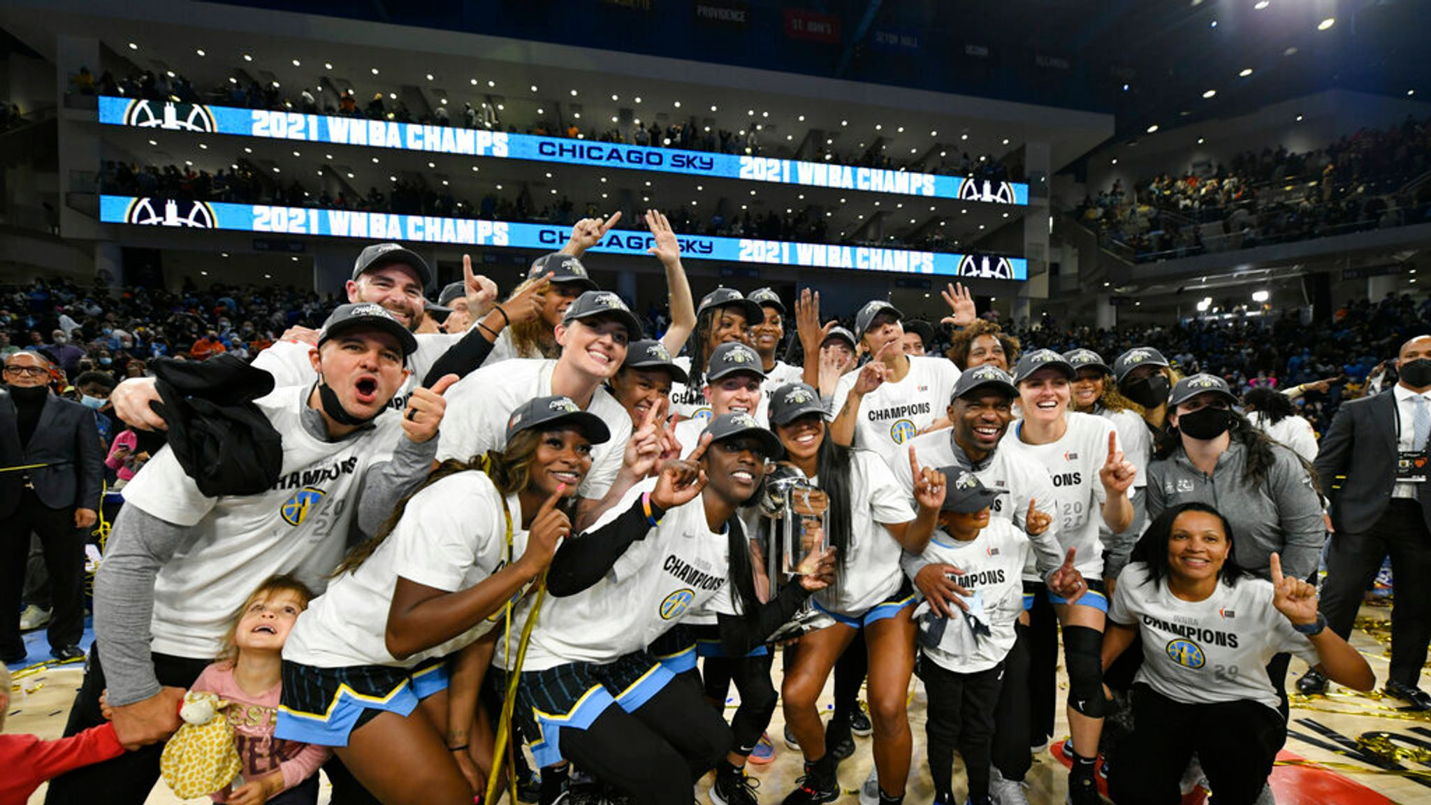 Chicago Sky on X: This one is for you, Chicago. 🏆 The Chicago Sky are  your 2021 WNBA Champions.  / X