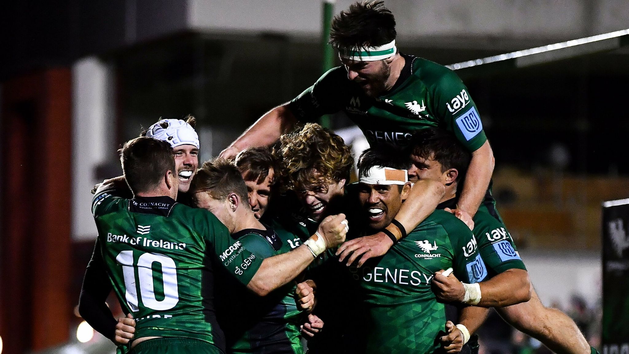 United Rugby Championship Connacht batter Bulls; Scarlets comfortably beat Lions Rugby Union News Sky Sports