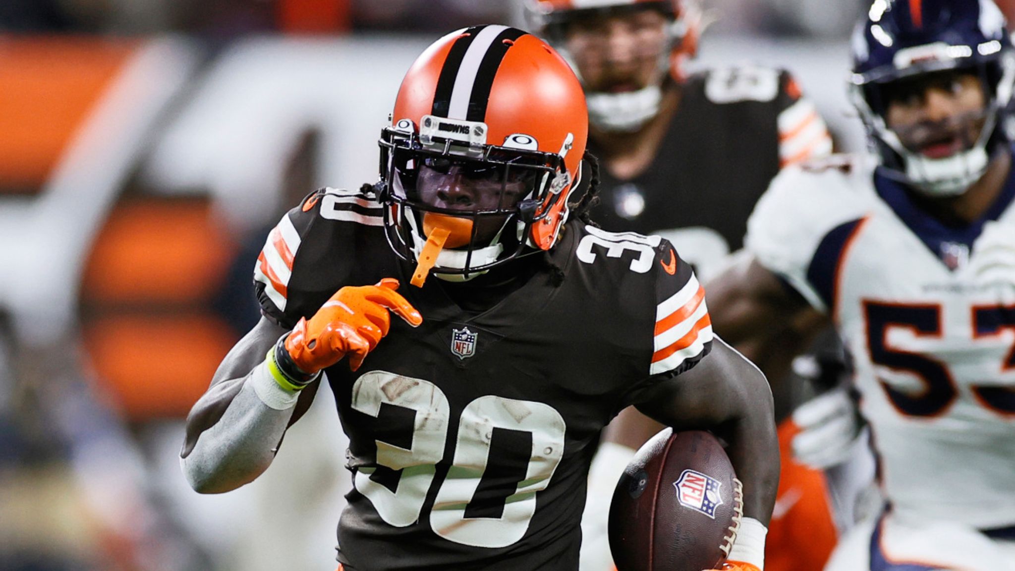 Browns-Broncos Final Score: D'Ernest Johnson and defense lead Cleveland in  17-14 win - Dawgs By Nature