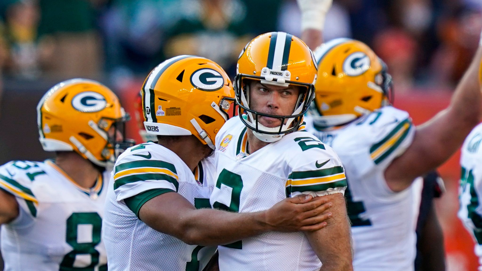 Green Bay Packers 25-22 Cincinnati Bengals: Mason Crosby kicks