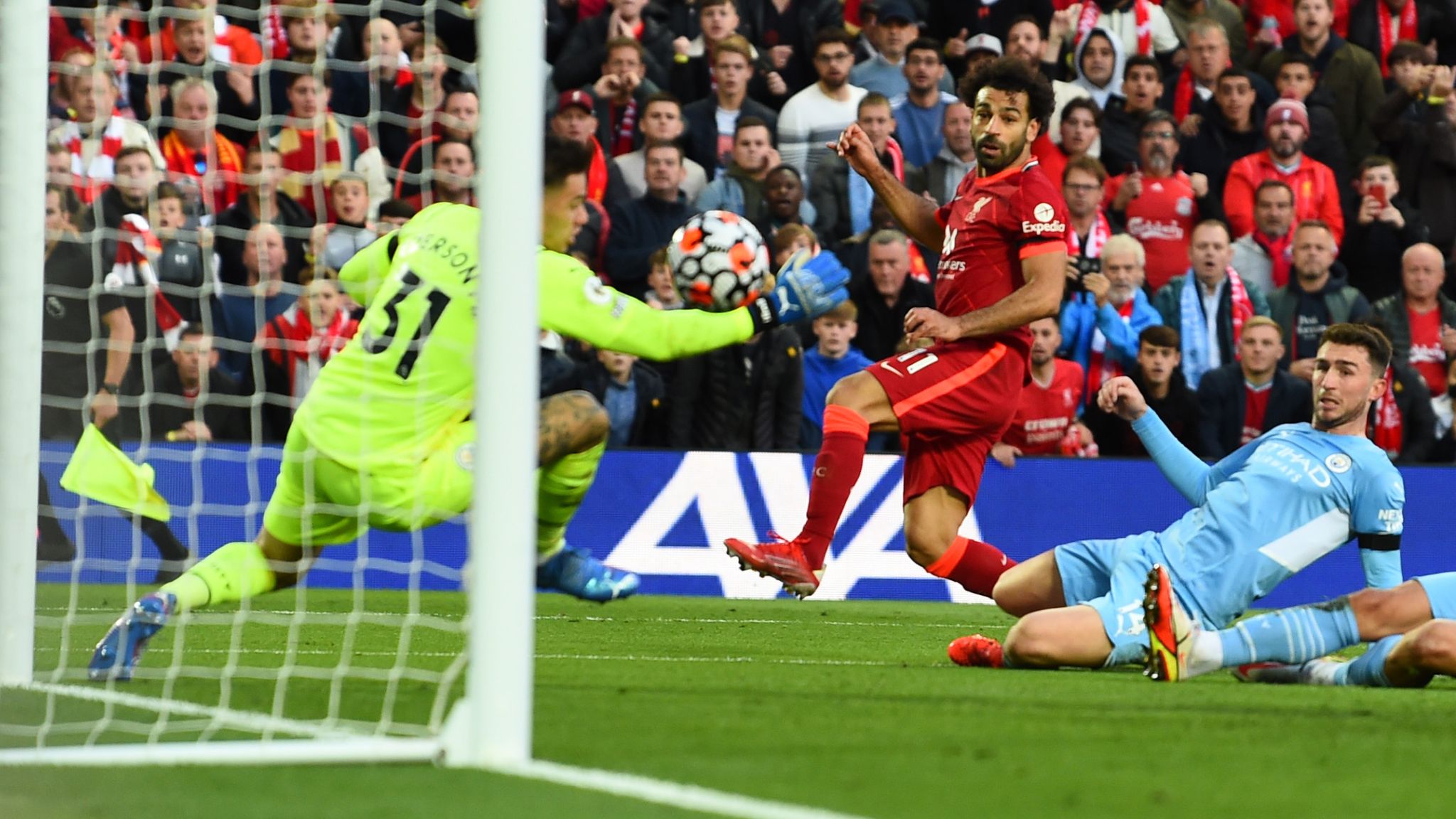 Salah scores first Liverpool goal