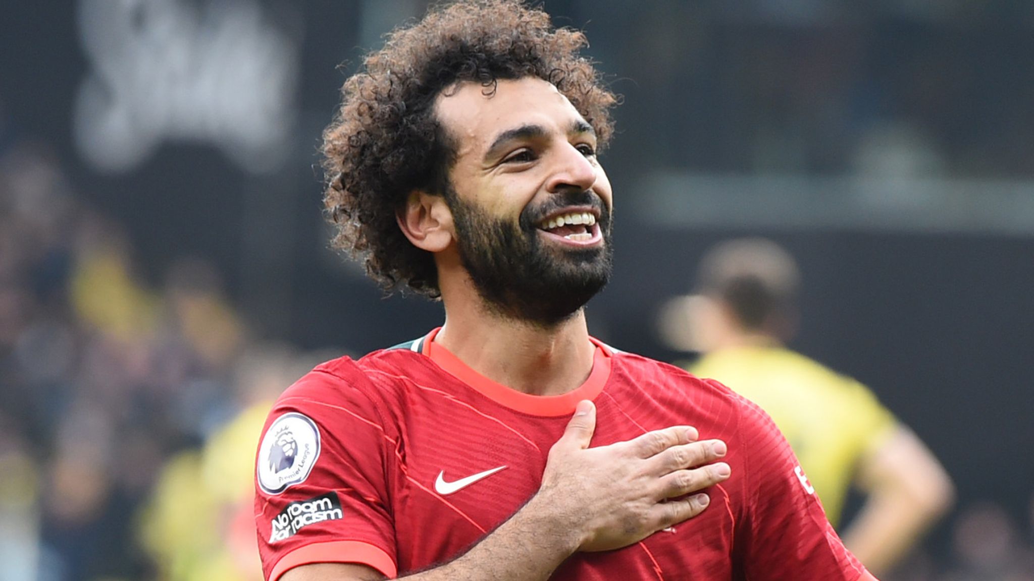 Mohamed Salah: Liverpool forward says he never wants to leave the club |  Football News | Sky Sports