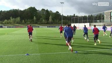 England train ahead of Andorra clash 