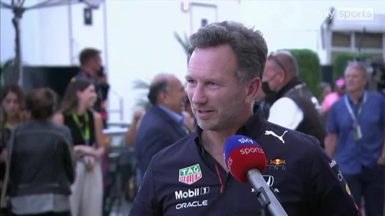 Christian Horner admits there were some nervous moments on the Red Bull pit wall as Max Verstappen hung on to win a dramatic United States GP