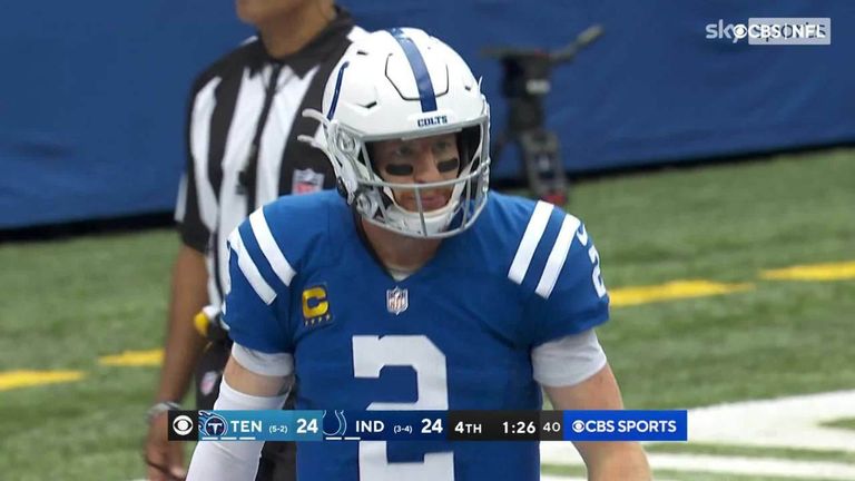 Tennessee Titans 34-31 Indianapolis Colts: Randy Bullock kicks