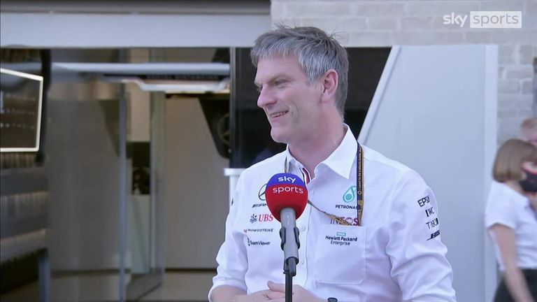 El director técnico de Mercedes, James Allison, admite que fue un día desafiante para el equipo cuando Lewis Hamilton perdió la pole position en Austin.