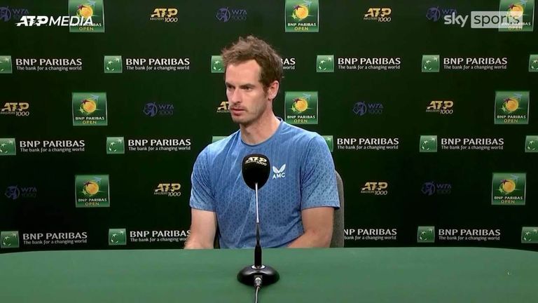 Murray blamed a lack of consistency for his defeat to Alexander Zverev at Indian Wells