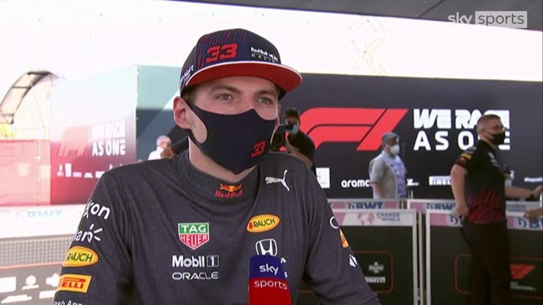 Verstappen says he won't change his approach to the start of the race at the Circuit of the Americas, despite having Hamilton alongside him on the front row of the grid