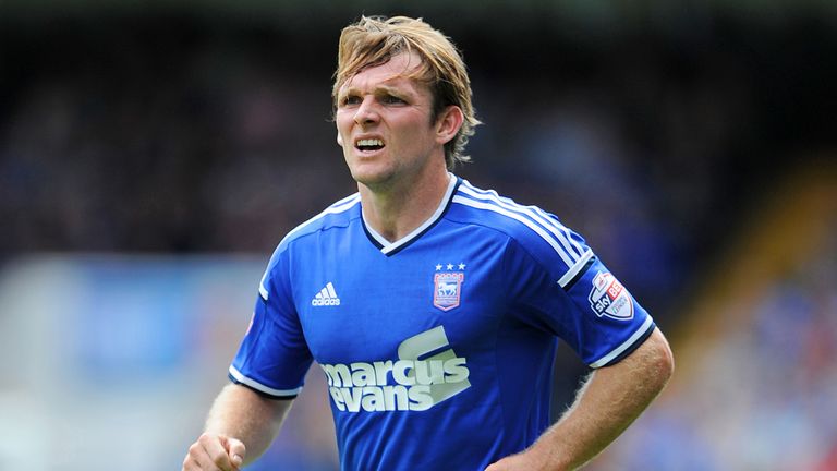 Jay Tabb pictured playing for Ipswich Town