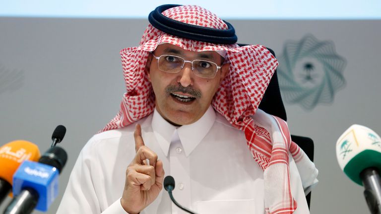 Saudi Arabia's finance minister Mohammed Al-Jadaan