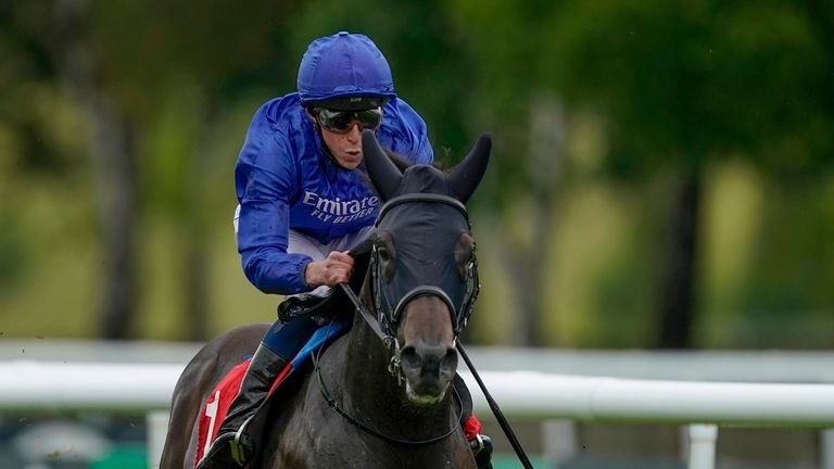 Al Suhail winning the Sir Henry Cecil Stakes at Newmarket in 2020