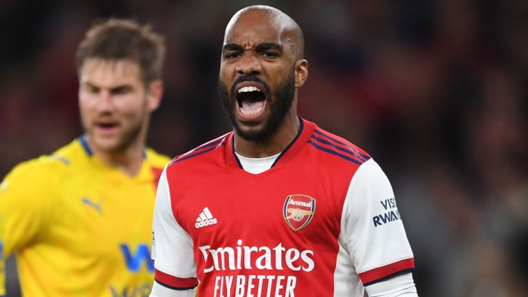 Alexandre Lacazette rescued a draw for Arsenal against Crystal Palace