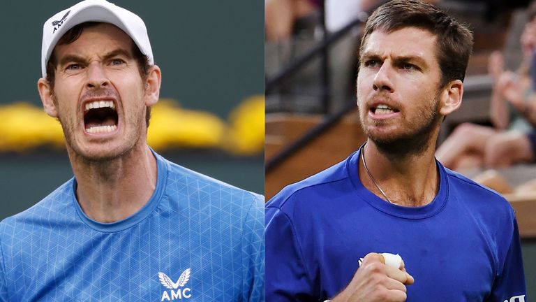 Andy Murray has hailed the achievements of fellow Brit Cameron Norrie