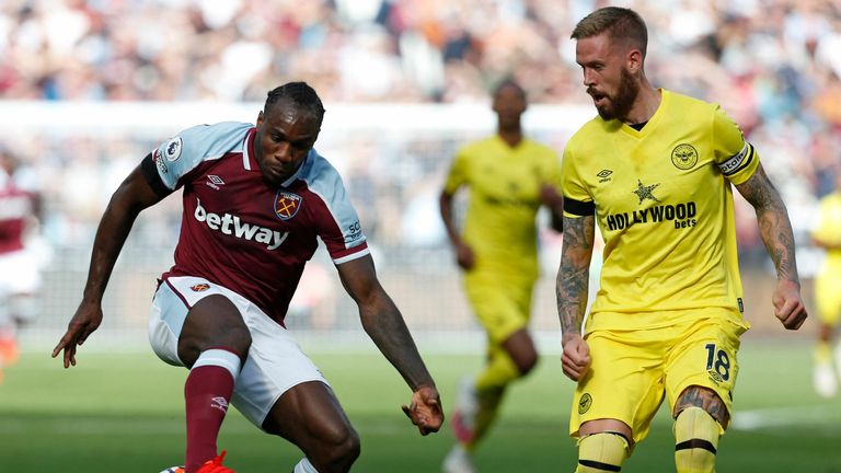 Star man: Pontus Jansson kept Michail Antonio quiet