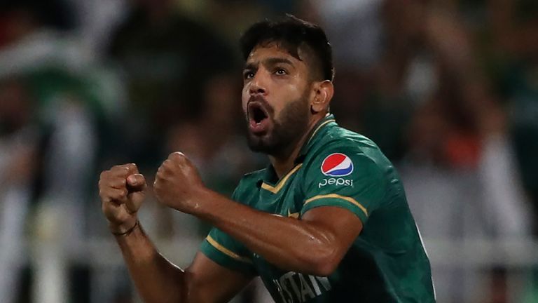 Haris Rauf, Pakistán, Copa Mundial T20 (Sala de prensa AP)