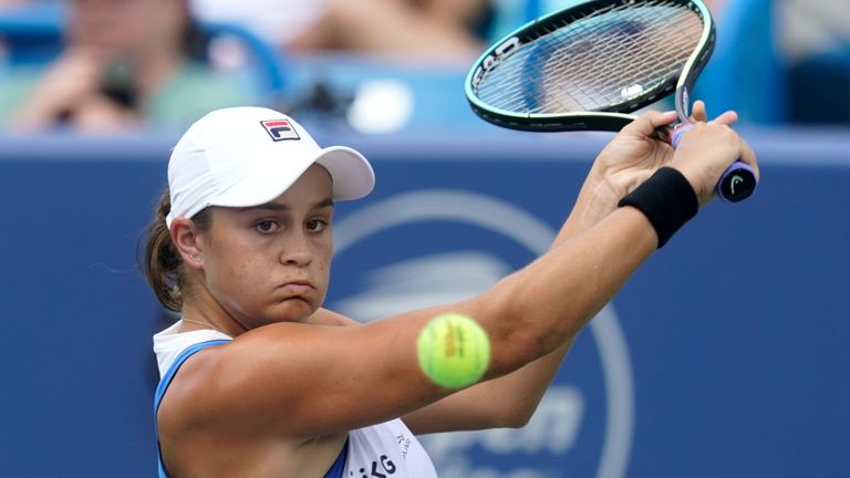 Ashleigh withdraws from WTA finals and ends 2021 season Tennis News | Sky Sports