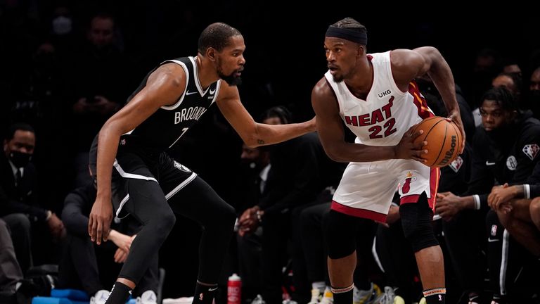 Highlights of the Miami Heat&#39;s trip to the Brooklyn Nets in Week 2 of the NBA.