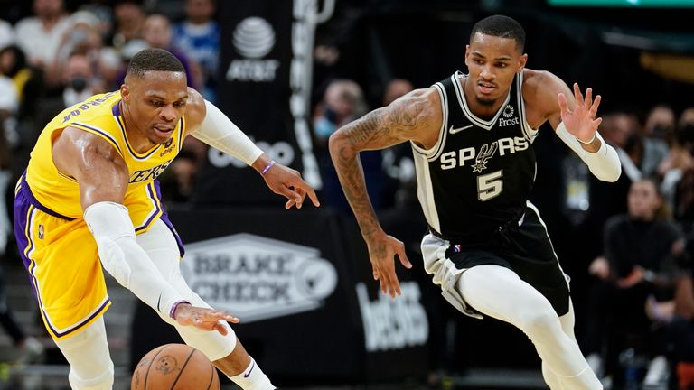 Highlights of the Los Angeles Lakers&#39; trip to the San Antonio Spurs in Week 2 of the NBA.