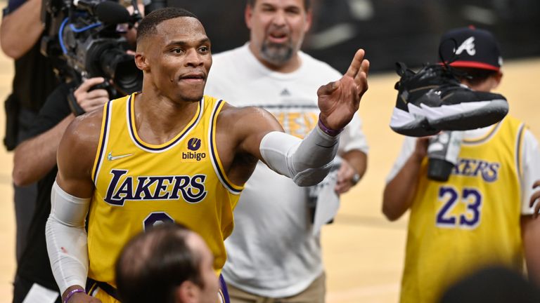 The inside crew discuss what role Russell Westbrook will play for the Los Angeles Lakers this season.