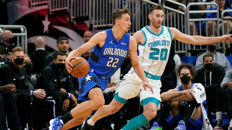 Highlights of the Charlotte Hornets' trip to the Orlando Magic in Week 2 of the NBA.