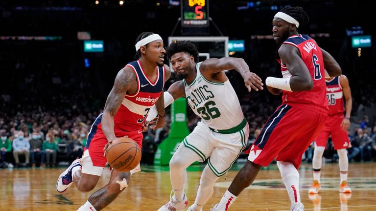 Highlights of the Washington Wizards&#39; trip to the Boston Celtics in Week 2 of the NBA.