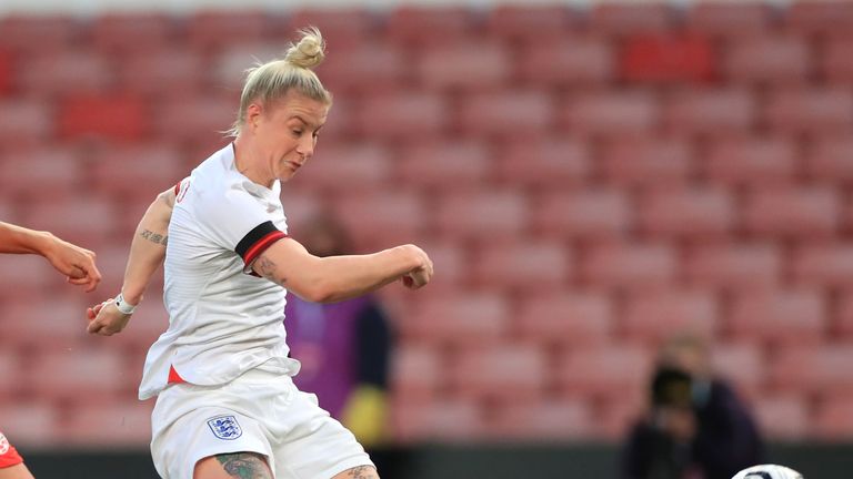 Beth England is well aware of the competition she faces at Chelsea and with the Lionesses