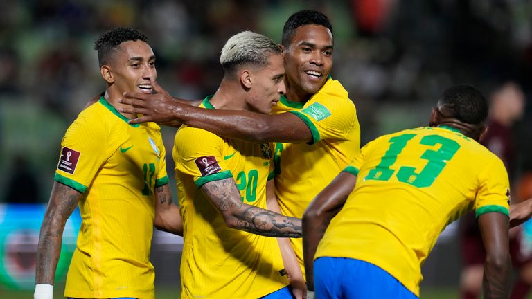 Brazil beat Venezuela in the World Cup Qualifiers