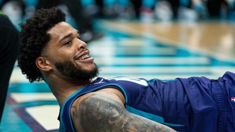 Charlotte Hornets on Instagram Tonights husqvarnausa Player of the Game  is Miles Bridges AllFly  Charlotte hornets Lebron james championship  Nba jersey