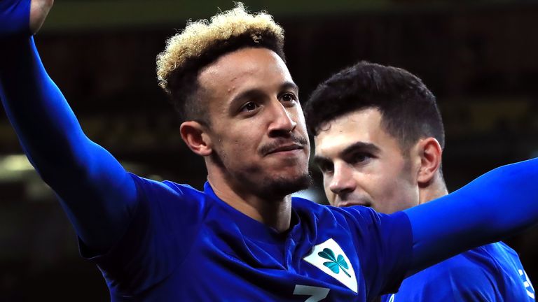 Callum Robinson followed up his goals at the weekend with a hat-trick on Tuesday