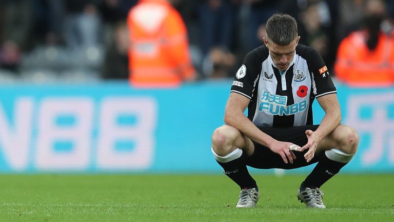 Ciaran Clark reflects on Newcastle's 3-0 defeat at home to Chelsea