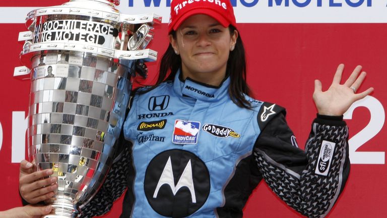 Danica Patrick won an IndyCar series race in 2008, and is still the only woman to have done so