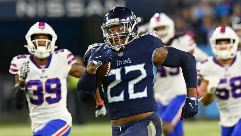 Derrick Henry's 29-yard rushing touchdown leads Titans to victory
