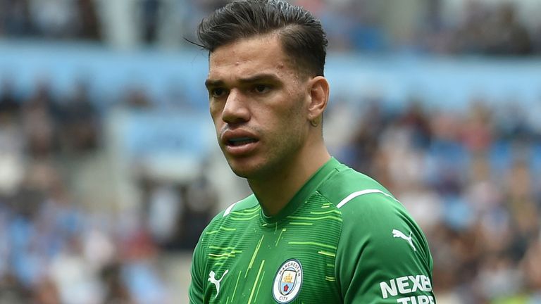 Ederson has kept five clean sheets in nine appearances in all competitions so far for Manchester City this season