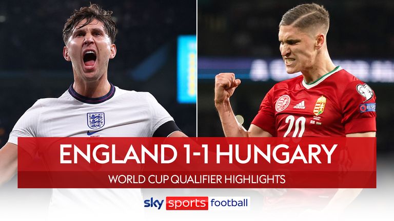 Angleterre 1-1 Hongrie