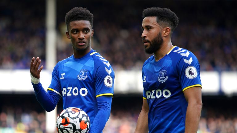 Demarai Gray and Andros Townsend were Everton's chief threats