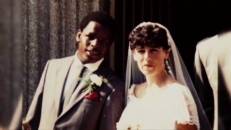 Floyd Steadman and Denise got married after meeting at college