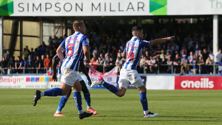 The 29-year-old has scored two goals in five games for Dave Challinor's side this term