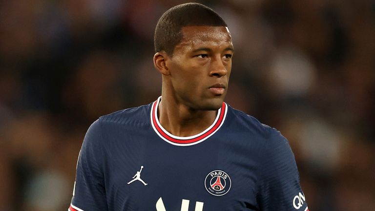 Georginio Wijnaldum a disputé 11 matches avec le PSG jusqu'à présent cette saison, dont cinq venant du banc