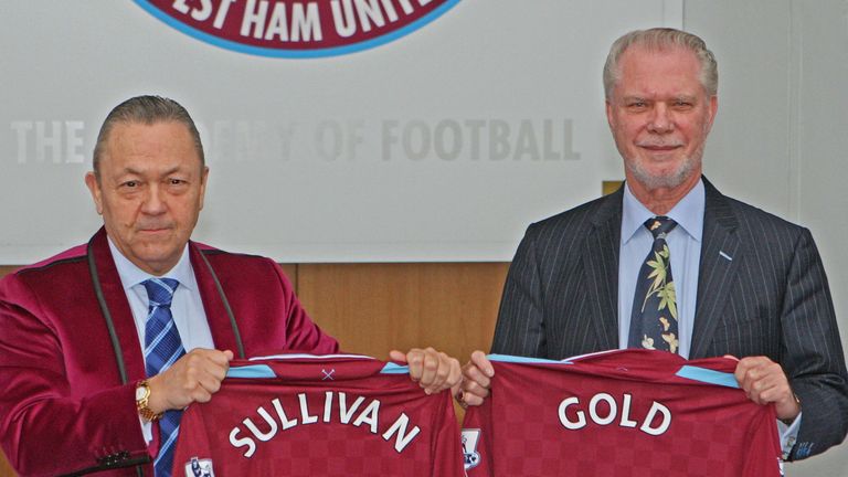 David Gold and David Sullivan acquired the club in 2010
